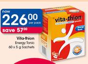 Vita Thion Energy Tonic-60 x 5g Sachets Per Pack