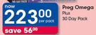 Preg Omega Plus 30 Day Pack-Per Pack