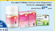 Clicks Calcium & Magnesium Products-Each