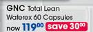 GNC Total Lean Waterex 60 Capsules-Per Pack
