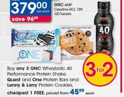 WheyBolic 40 Performance Protein Shake,Quest & One Protein Bars & Lenny & Larry Protein Cookies-Each