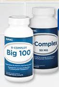 GNC B-Complex 50mg 100 Capsules-Per Pack