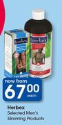Herbex Selected Men's Slimming Products-Each