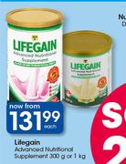 Lifegain Advanced Nutritional Supplement-300g Or 1Kg Each