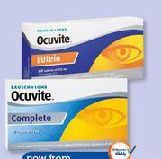 Bausch + Lomb Ocuvite Complete 60 Tablets-Per Pack