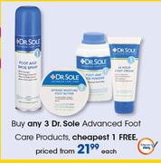 Dr.Sole Advanced Foot Care Products-Each
