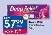 Deep Relief Ibuprofen Gel-50g Each