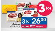 Lifebuoy Soaps-3X175g