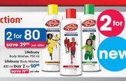 Lifebuoy Body Washes-2X400ml
