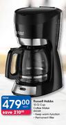 Russell Hobbs 10-12 Cup Coffee Maker RHCM5-Each