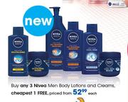 Nivea Men Body Lotions And Creams-Each