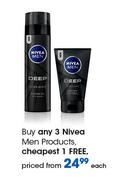 Nivea Men Products-Each