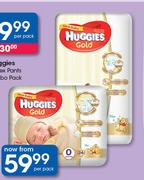 Huggies Gold New Baby Disposable Nappies Value Pack Size 0 24 Nappies-Per Pack