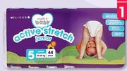 Clicks Made 4 Baby Active Stretch Disposable Nappies Value Packs-Each