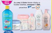 Clicks Made 4 Baby Or Toddler Toiletries-Each