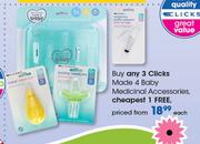 Clicks Made 4 Baby Medicinal Accessories-Each