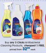 Clicks Antibacterial Cleaning Products-Each