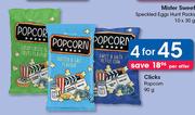 Clicks Popcorn-4x90g Per Offer