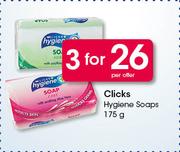 Clicks Hygiene Soaps-3 x 175g