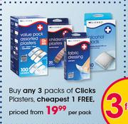 Clicks Plasters-Per Pack
