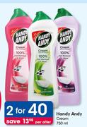 Handy Andy Cream-2 x 750ml