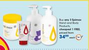 Epimax Hand And Body Products-Each