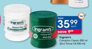 Ingram's Camphor Cream-500ml Each
