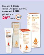 Clicks Tissue Oils(Excl. 500ml)-Each