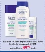 Clicks Expert Hand And Body Products-Each