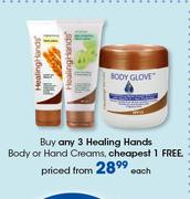 Healing Hands Body Or Creams-Each