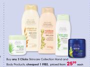 Clicks Skincare Collection Hand And Body Products-Each