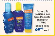 Tropitone Sun Care Products-Each