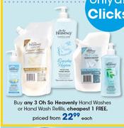 Oh So Heavenly Hand Washes Or Hand Wash Refills-Each