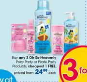 Oh So Heavenly Pony Party Or Pirate Party Products-Each