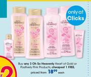 Oh So Heavenly Heart Of Gold Or Positively Pink Products-Each