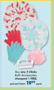 Clicks Bath Accessories-Each