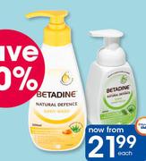 Betadine Foam Body Wash-500ml Each