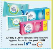 Lil-Lets Tampons And Feminine Hygiene Products-Each