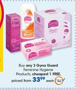 Gyna Guard Feminine Hygiene Products-Each