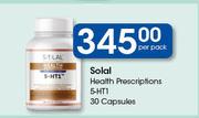 Solal Health Prescriptions 5-HT1 30 Capsules-Per Pack