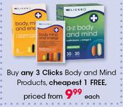 Clicks Body & Mind Products-Each