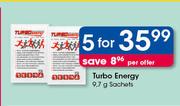 Turbo Energy Sachets-5 x 9.7g