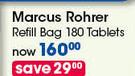 Marcus Rohrer Refill Bag 180 Tablets-Per Pack