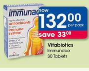 Vitabiotics Immunace 30 Tablets-Per Pack