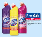 Domestos Multipurpose Thick Bleach-2 x 750ml