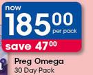 Preg Omega 30 Day Pack-Per Pack