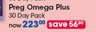 Preg Omega Plus 30 Day Pack-Per Pack