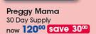 Preggy Mama 30 Day Supply-Per Pack