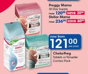 Chela-Preg Tablets Or Trimester Combo Pack-Per Pack