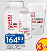 GNC Pro Performance 100% Whey Protein-Each